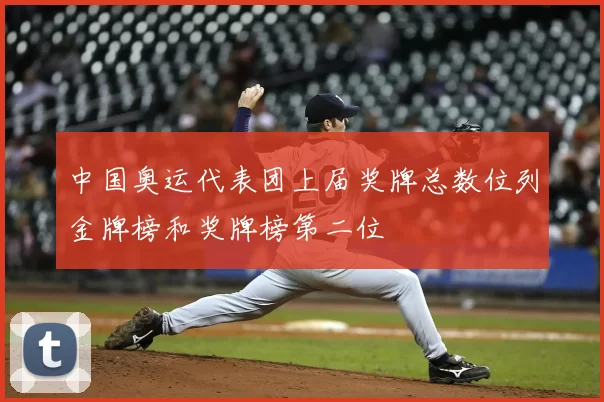 中国奥运代表团上届奖牌总数位列金牌榜和奖牌榜第二位