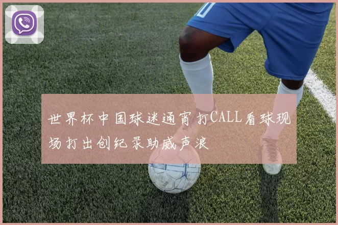 世界杯中国球迷通宵打CALL看球现场打出创纪录助威声浪