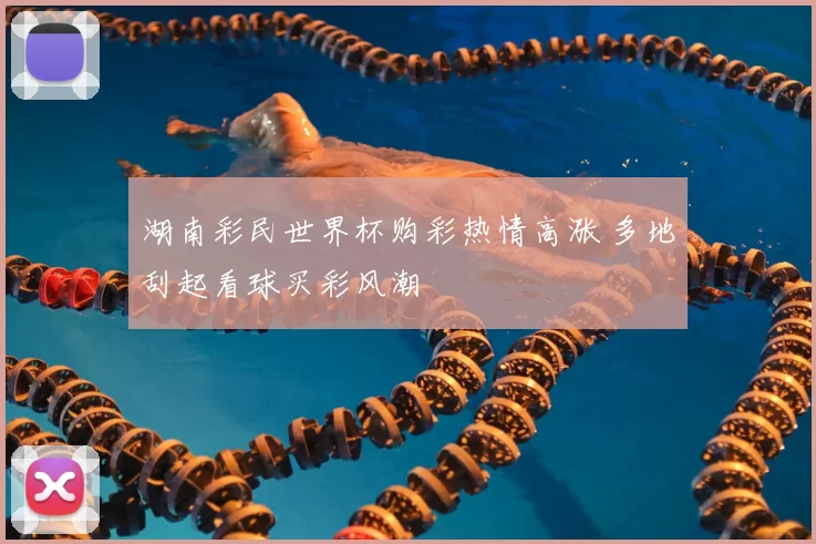 湖南彩民世界杯购彩热情高涨 多地刮起看球买彩风潮